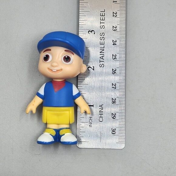 CoComelon Musical Alphabet Train Conductor JJ Figure, 2.5" Jazwares EUC - Picture 4 of 4